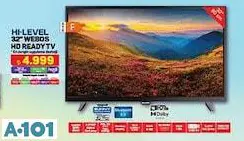 Hİ-LEVEL 32 İNÇ WEBOS HD READY TV AKILLI TELEVİZYON